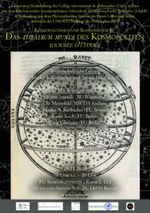 Read more about the article Das Theatrum Mundi des Kosmopoliten
