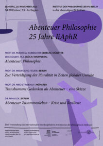 Read more about the article 25 Jahre IiAphR – Abenteuer Philosophie